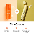 Foxtale Getting Even Skin Care Kit: C For Yourself Vitamin C Serum + Matte Finish Sunscreen