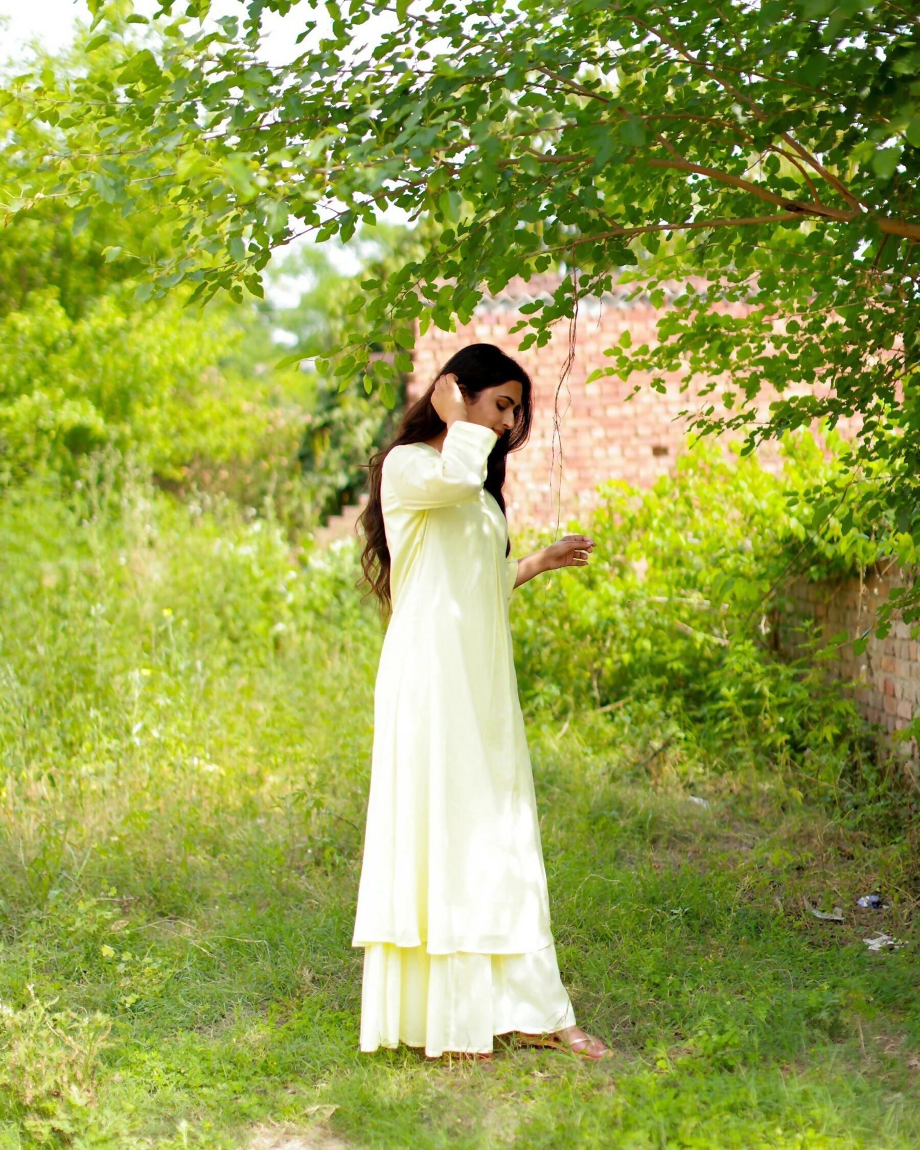 Aayaa Designer Pure Cotton 2 Piece Set Palazzo & Sets - Distacart
