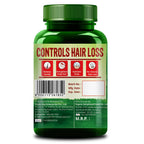 Himalayan Organics Plant Based Hair-Skin Vitamin Biotin + DHT Blocker Veg Capsules - Distacart