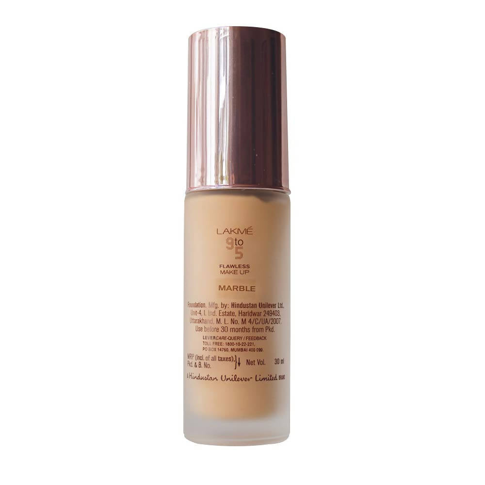 Lakme 9 to 5 Flawless Makeup Foundation Marble