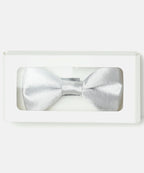Manet Boys Solid Single Layer Bow - Silver