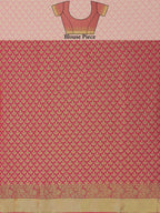 Mimosa Women's Kanchipuram Art Silk Pink Saree - Distacart