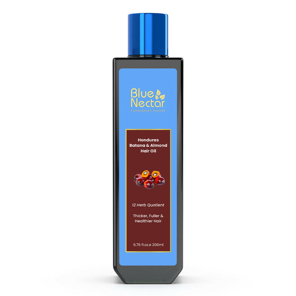 Blue Nectar Batana Hair Oil For Fuller & Thicker Hair