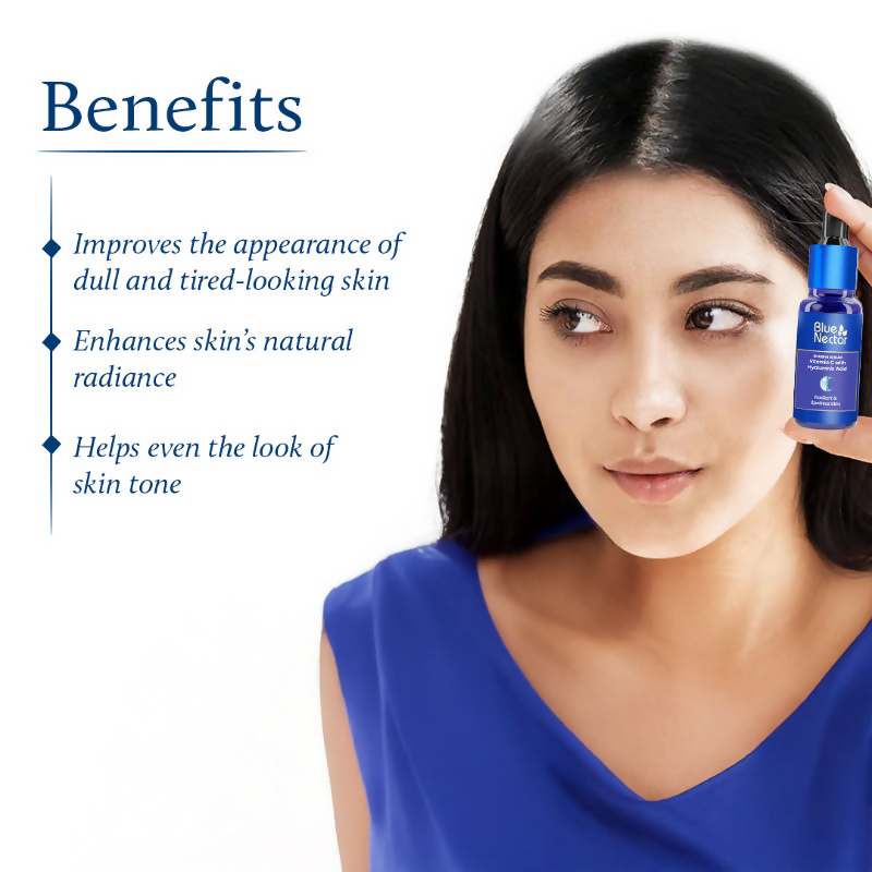 Blue Nectar Vitamin C Face Serum for Dark Spots & Radiance