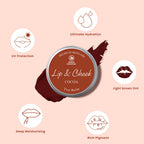 Korus Essential Cocoa Lip & Cheek Tint Balm - Distacart