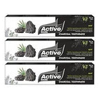 Dr. Morepen Active Smile Charcoal Toothpaste for Teeth Whitening & Bad Breath Removal