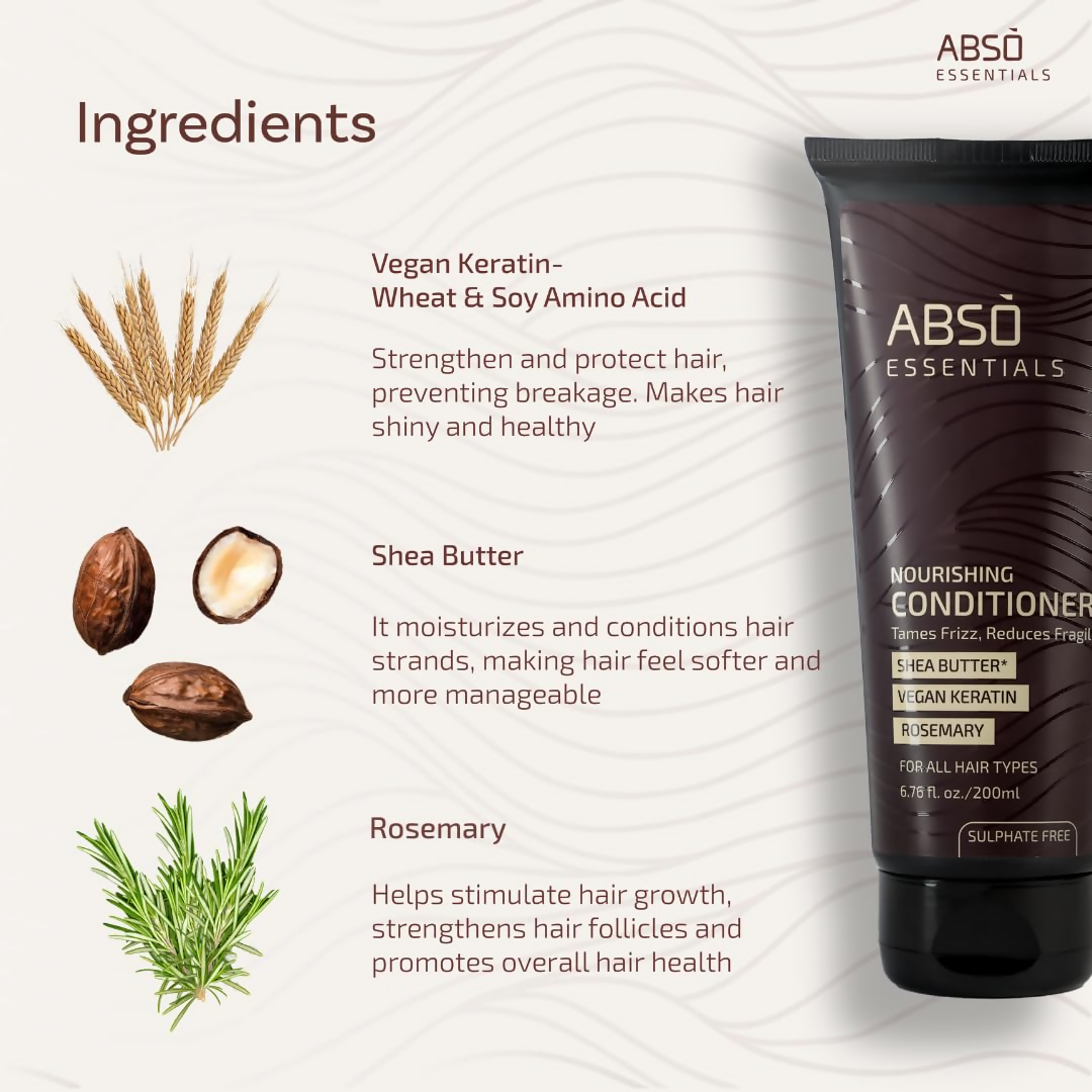 Abso Essentials Nourishing Conditioner For All Hair Types