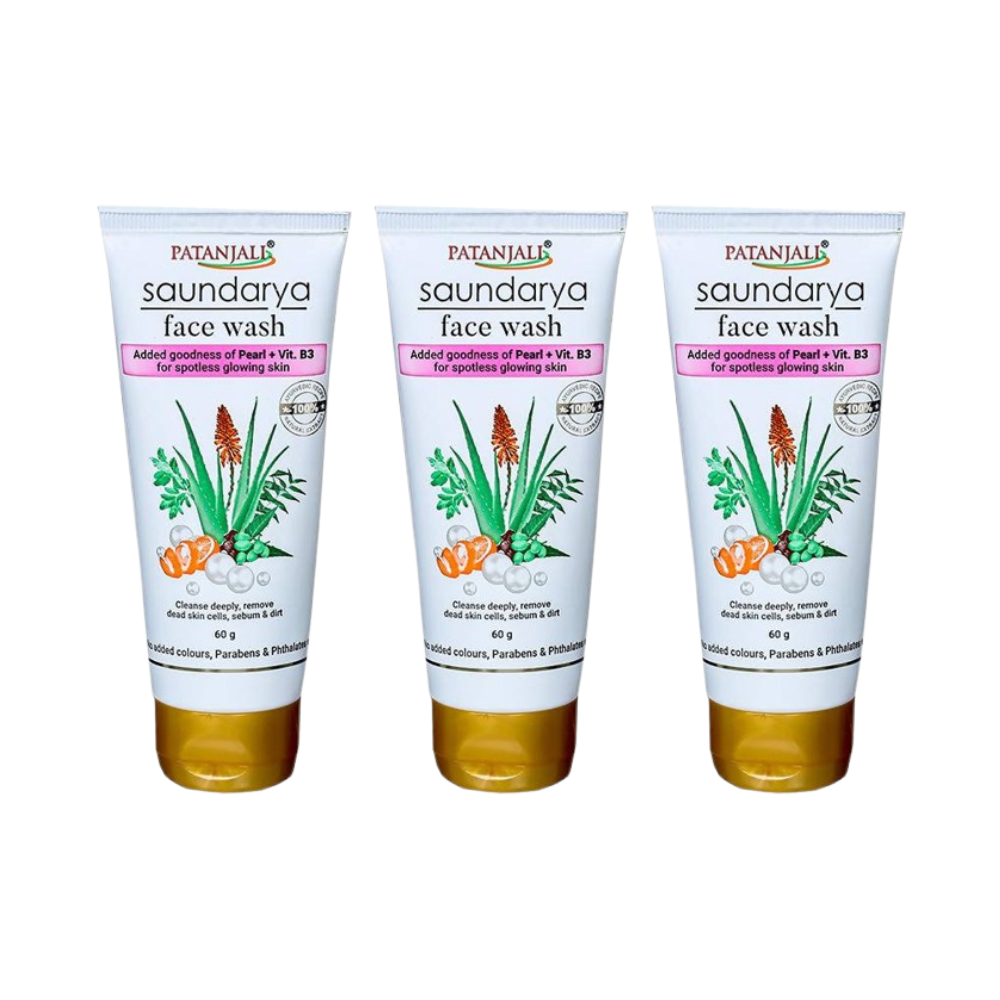 Patanjali Saundarya Face Wash - Distacart