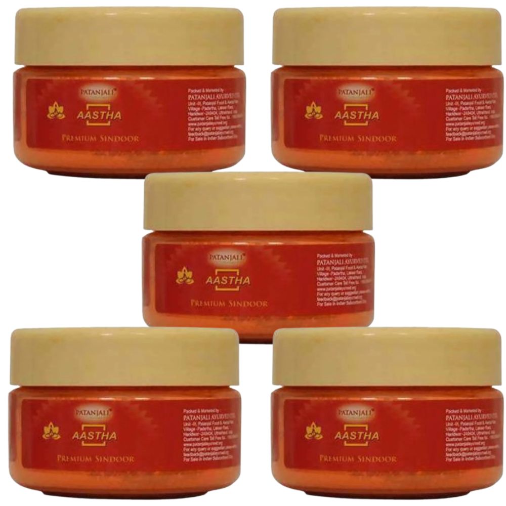 Patanjali Aastha Premium Sindoor (50 gm) - Distacart