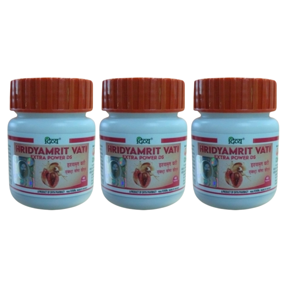 Patanjali Divya Hridyamrit Vati Extra Power - Distacart