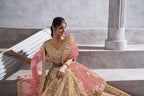 Kesar Fab Light-Baby-Pink Banarasi Silk Hand_Woven Lehenga