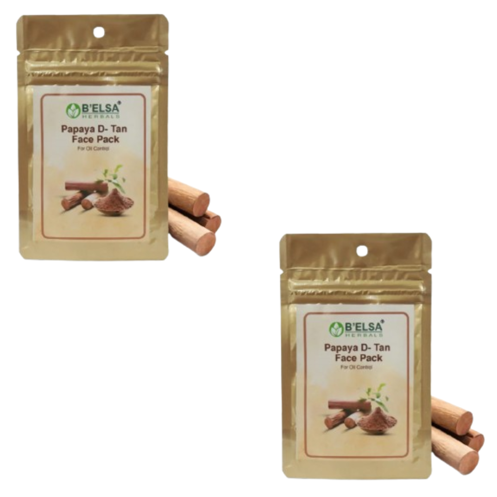 Belsa Herbals Organic Oil Control Chandan Face Pack - Distacart
