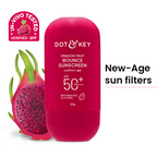 Dot & Key Dragon Fruit Bounce Sunscreen In-Vivo Tested SPF 50+ PA++++, With New-Age UV Filters - Distacart