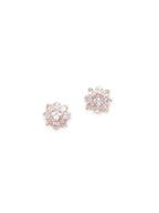 stone stud (Rose gold) - Ruby Raang - Distacart
