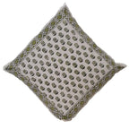 The Decor Nook Green Booti Print Cushion Cover