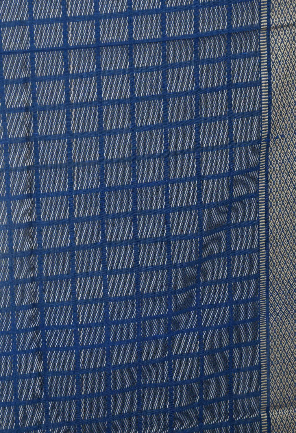 Mominos Fashion Moeza Handloom Cotton Blue Dupatta For Women - Distacart