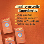 Veda Wellness Kadha - Diabetics Friendly, Fortified with Himalayan Superherbs For Cough & Cold - Distacart