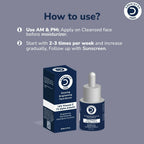 Dermistry Pure 16% Vitamin C 1% Alpha Arbutin Skin Light Bright Glowing Spot Corrector Face Serum