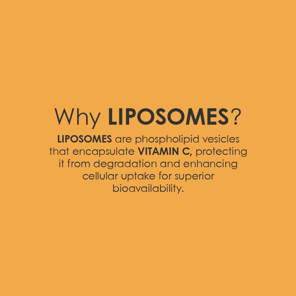GATACA Liposomal Vitamin C Capsules for High Bioavailability| Immunity, Better Skin & Iron Absorption