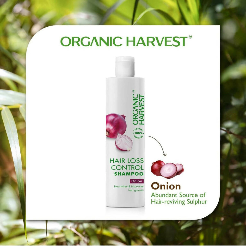 Organic Harvest Organic Hair Loss Control Shampoo With Onion Extract