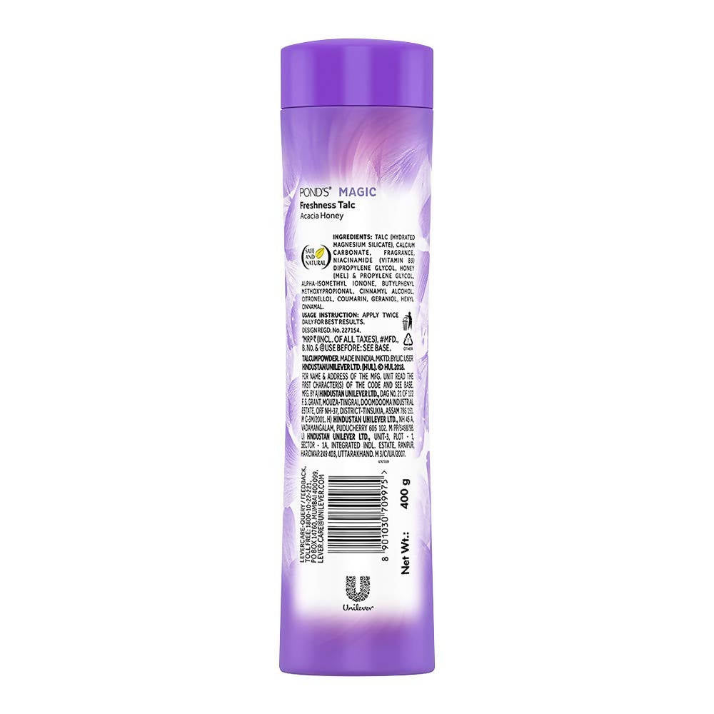 Ponds Magic Freshness Talcum Powder And Pond's Starlight Talcum Powder
