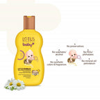 Lotus Herbals Baby+ Little Bubbles Body Wash & Shampoo (200 Ml)