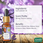 Vaadi Herbals Lavender Oil Therapeutic Grade