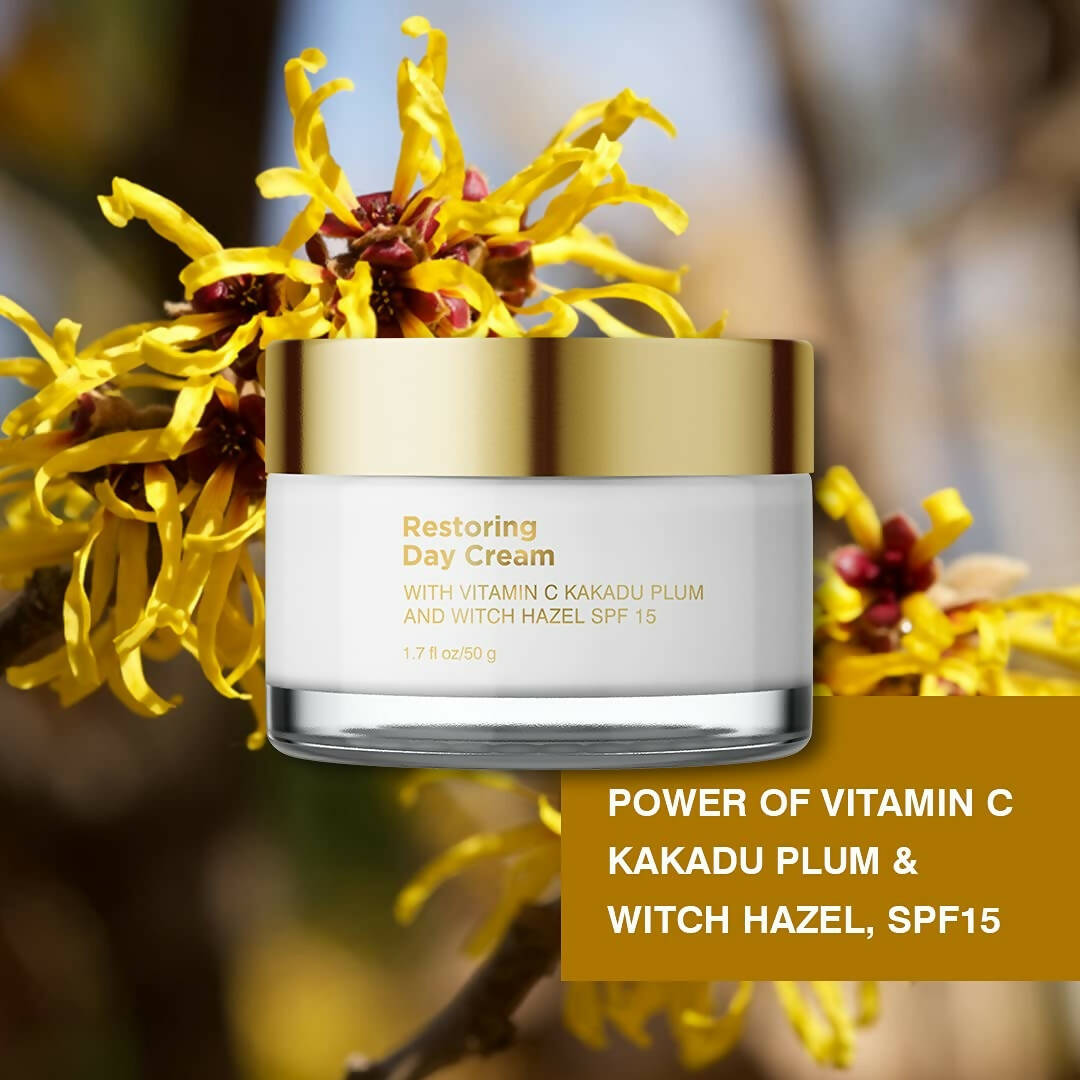 Coccoon Restoring Day Cream With Vitamin C Kakadu Plum and Witch Hazel