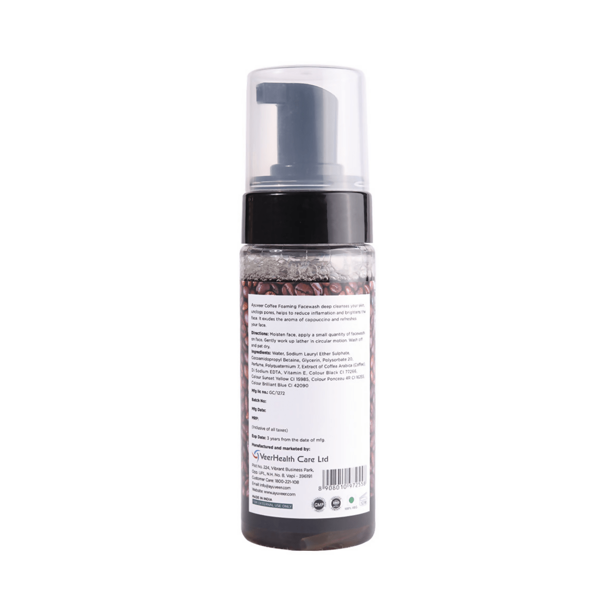 Ayuveer Coffee Foaming Face Wash