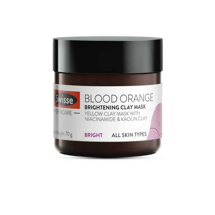 Swisse Blood Orange Brightening Clay Mask With Vitamin C