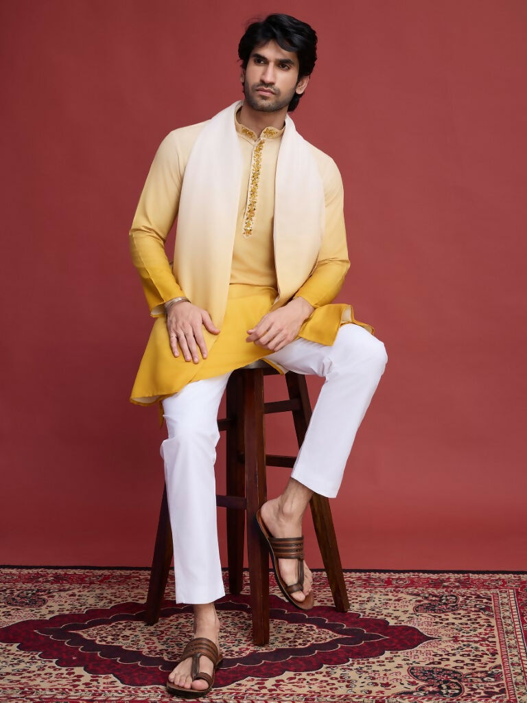 Vastranavya Exclusive Festival Wear Viscose Real Mirror Work Kurta with Dupatta Collection