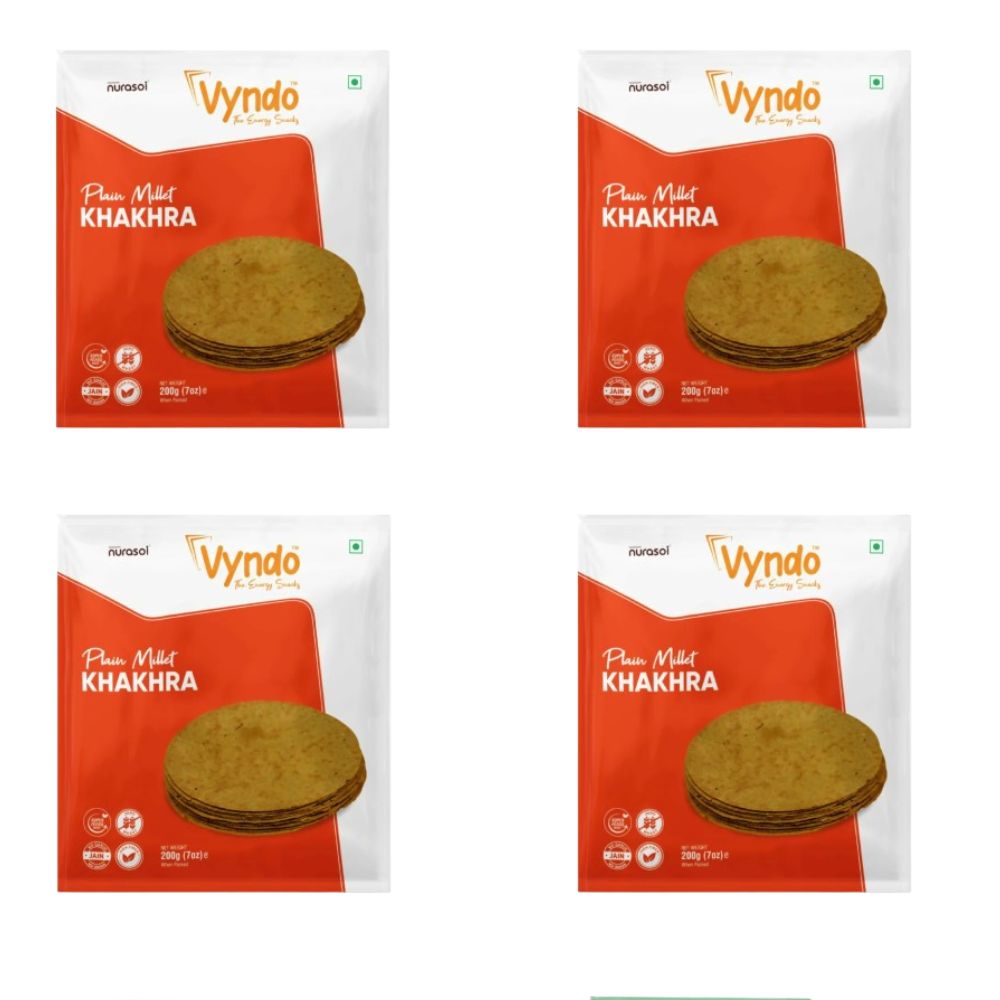 Vyndo Plain Millet Khakhra - Distacart