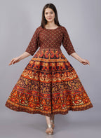 Vamika Multicolor Cotton Printed Party/Casual Wear Kurti (GAM17K)