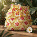 JS Fashion Embroidered Handcrafted Wedding Potli Bag with Beads