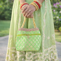 JS Fashion Wedding Potli Bag for Women with Drawstring Closure