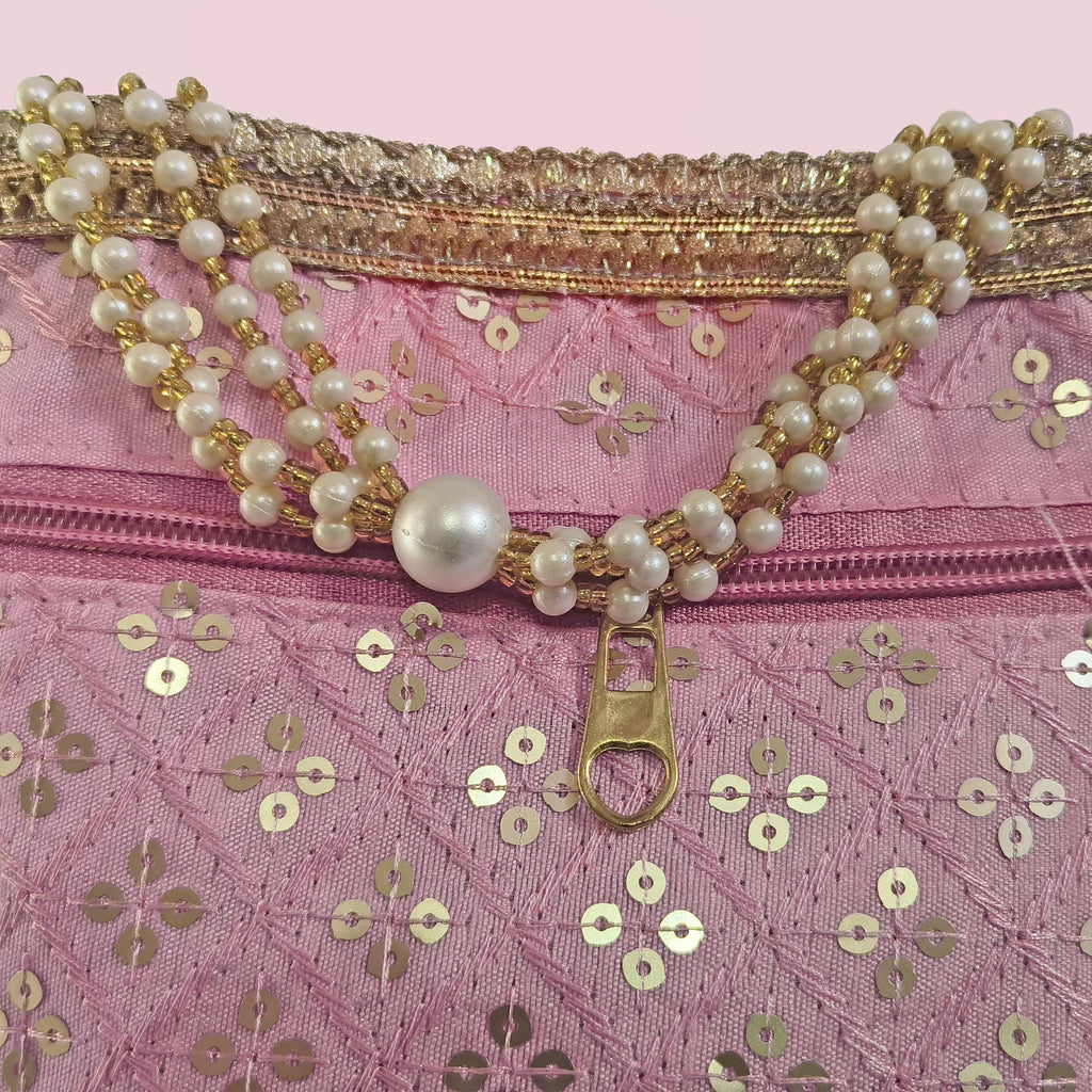 JS Fashion Wedding Potli Bag for Women with Drawstring Closure