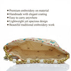 JS Fashion Embroidered Handcrafted Wedding Potli Bag with Beads
