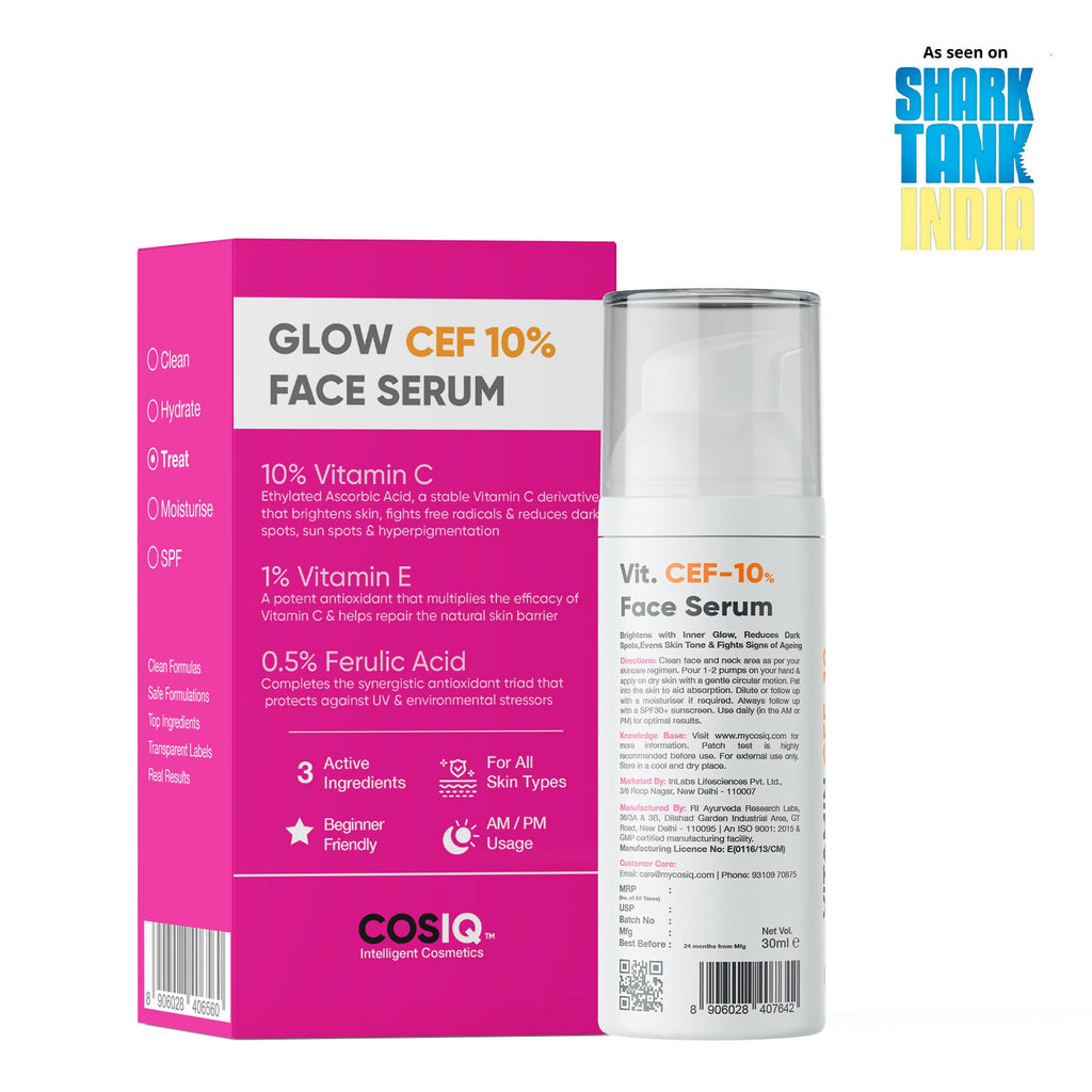 Cos-IQ Vitamin CEF-10% Face Serum
