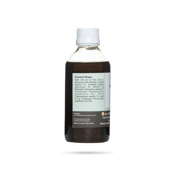 S N Pandit Ayurveda Brahmi Taila - Distacart
