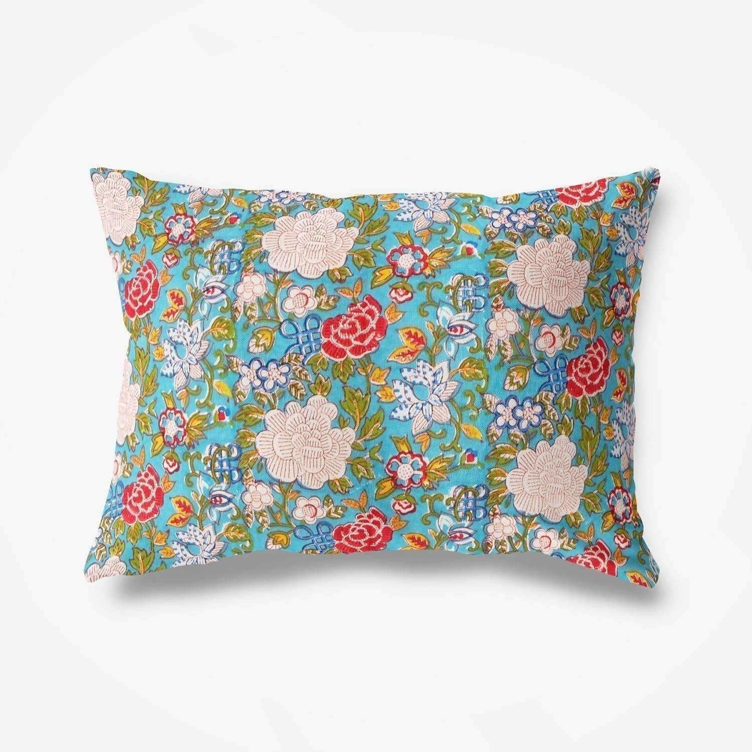 Premium Jaipuri Hand Block Printed Traditional Cotton Queen Bedsheet with 2 Pillow Covers