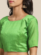Saree Mall Green & Beige Printed Saree - Distacart