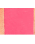 Piyari Fashion Women`s Cotton Silk Rani Pink Handloom Saree With Blouse - Distacart