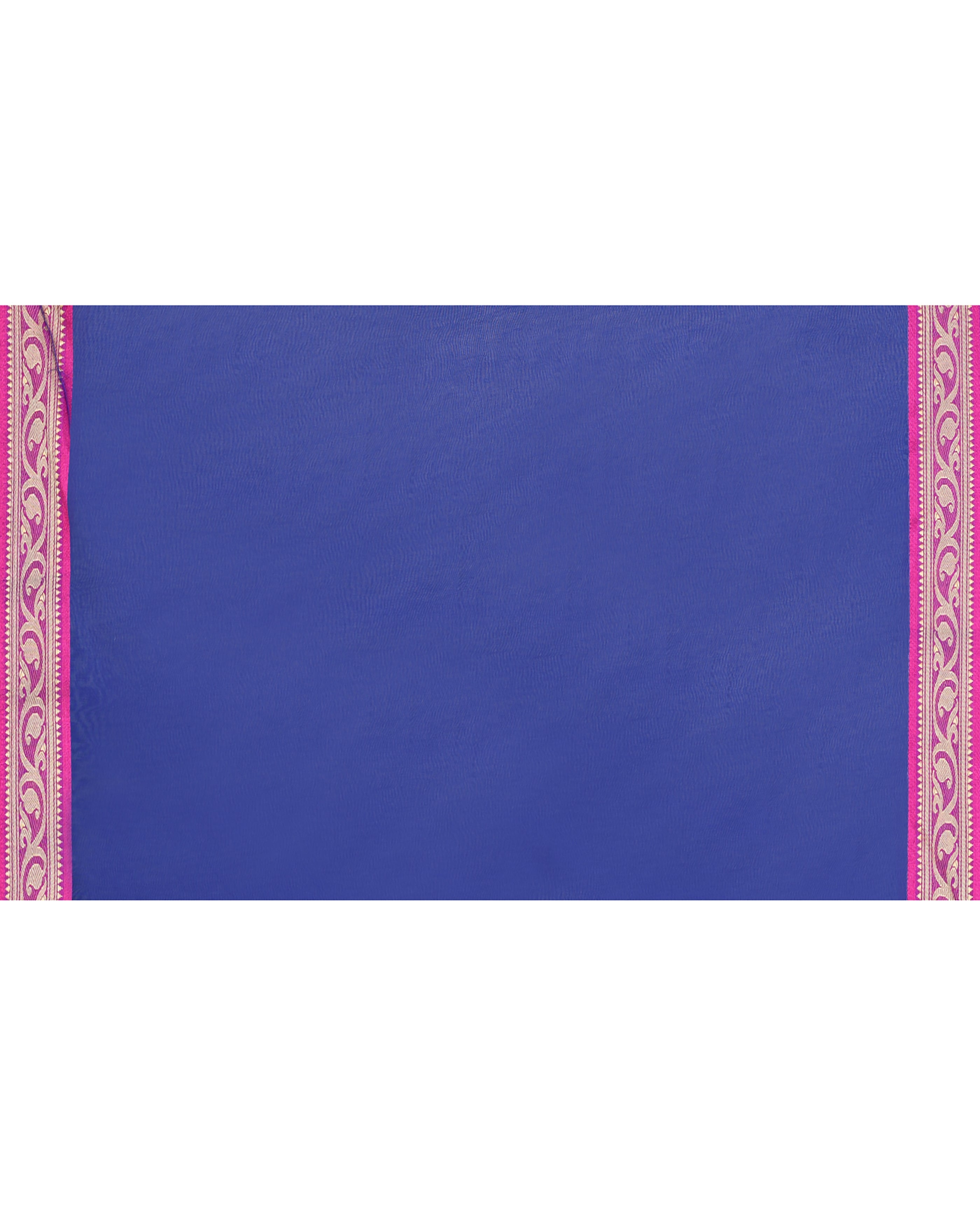 Piyari Fashion Women`s Cotton Silk Royel Blue Handloom Saree With Blouse - Distacart