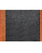 Piyari Fashion Women`s Cotton Silk Black Handloom Saree With Blouse - Distacart
