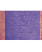 Piyari Fashion Women`s Cotton Silk Royel Blue Handloom Saree With Blouse - Distacart