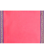 Piyari Fashion Women`s Cotton Silk Rose Handloom Saree With Blouse - Distacart
