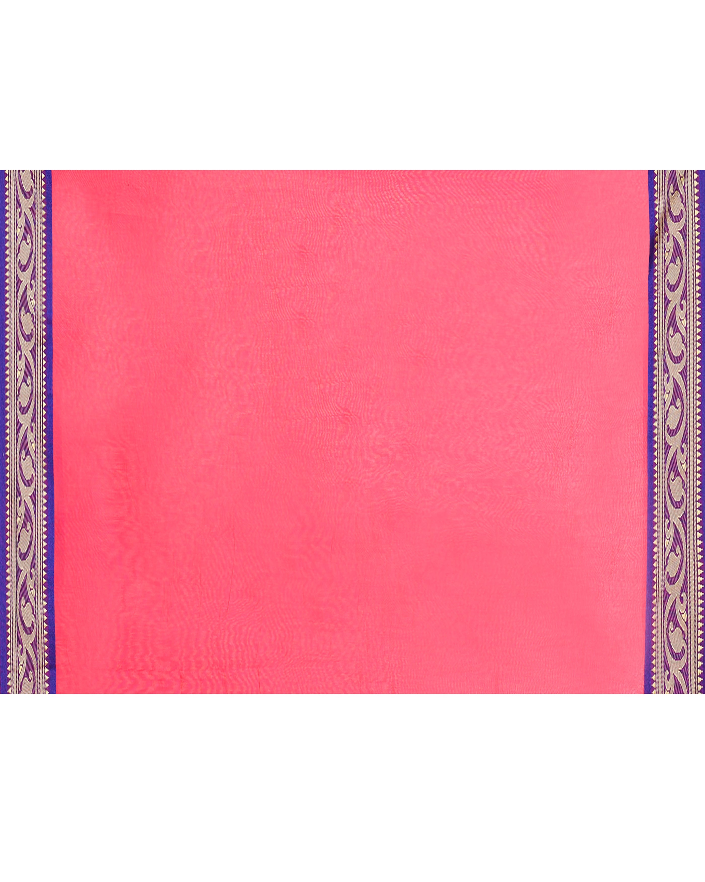 Piyari Fashion Women`s Cotton Silk Rose Handloom Saree With Blouse - Distacart