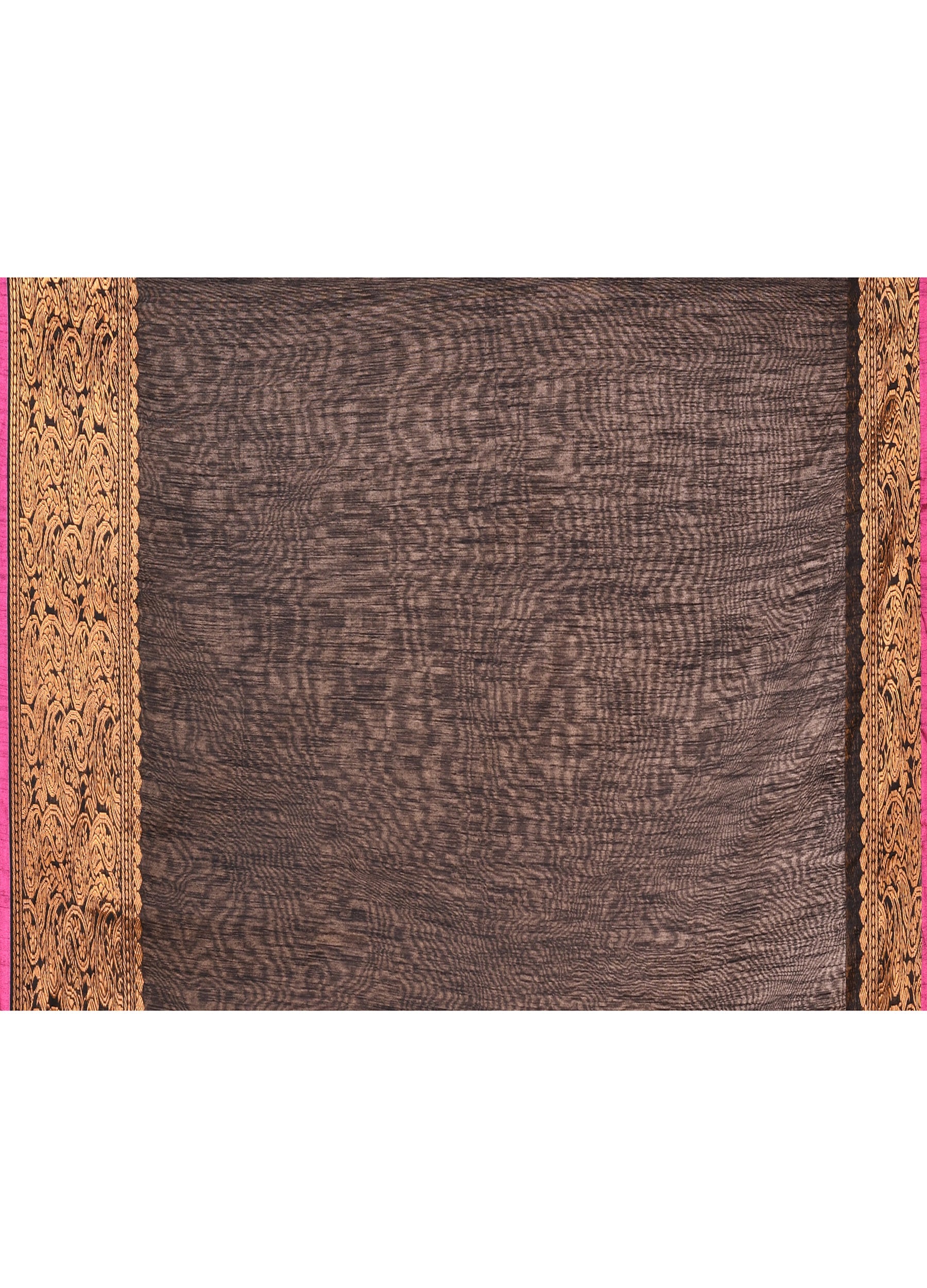 Piyari Fashion Women`s Cotton Blend Black Handloom Saree With Blouse - Distacart