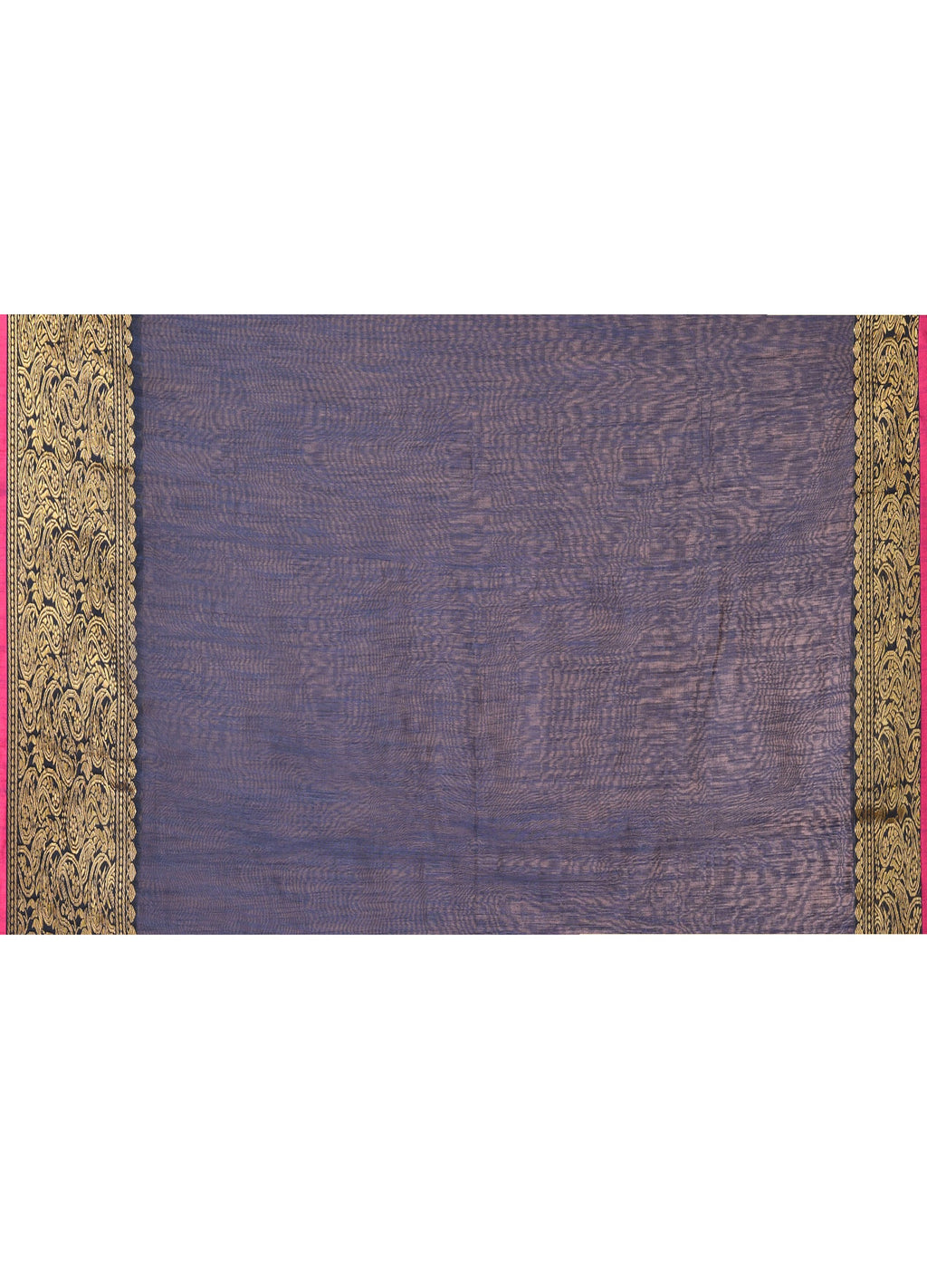 Piyari Fashion Women`s Cotton Blend Grey Handloom Saree With Blouse - Distacart
