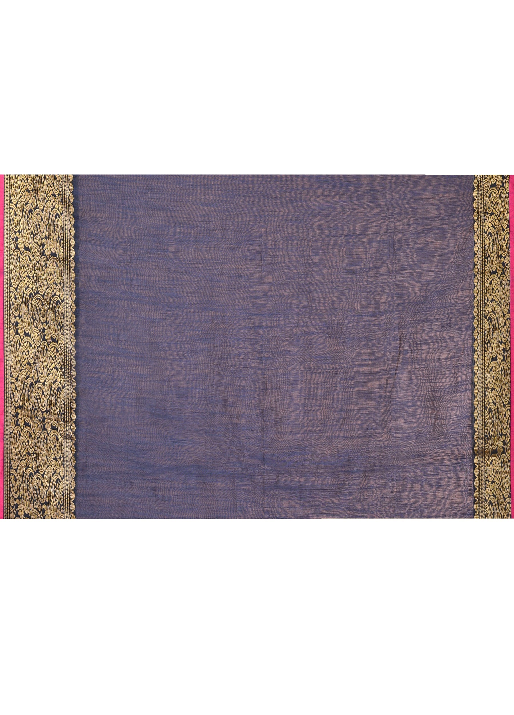 Piyari Fashion Women`s Cotton Blend Grey Handloom Saree With Blouse - Distacart